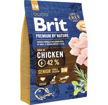 Granule pre psov Brit Premium by Nature Senior S+M 3 kg-thumb-0