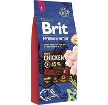 Granule pre psov Brit Premium by Nature Adult L 15 kg-thumb-0