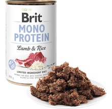 Konzerva pre psov Brit Mono Protein Lamb & Rice 400 g-thumb-1