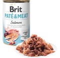 Konzerva pre psov Brit Paté & Meat Salmon 400 g