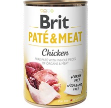 Konzerva pre psov Brit Paté & Meat Chicken 400 g-thumb-0