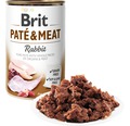 Konzerva pre psov Brit Paté & Meat Rabbit 400 g