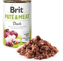 Konzerva pre psov Brit Paté & Meat Duck 400 g-thumb-1