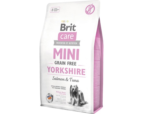 Granule pre psov Brit Care Mini Grain Free Yorkshire 2 kg