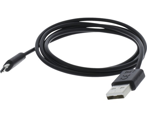 Dátový kábel MICRO USB V 1m čierna