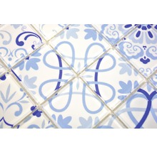 Sklenená mozaika CM Malta Crystal biela/modrá 30x30 cm-thumb-2