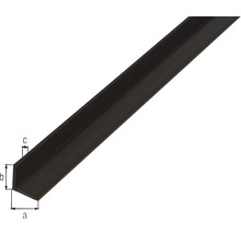 L profil plast čierny 30x30x2 mm, 1 m-thumb-1