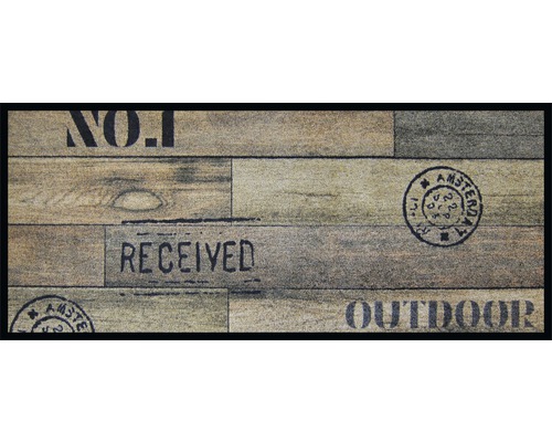 Behúň Cr. Outdoor Wood hnedý 66x150 cm