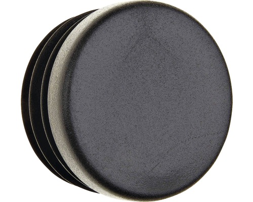 Zátka kruhová Ø 25 mm čierna 50 ks