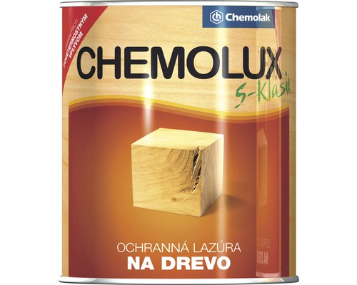 Tenkovrstvá syntetická lazúra Chemolux S Klasik teak 750 ml