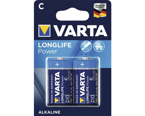 Alkalická batéria Varta C LR14 1,5V 2ks