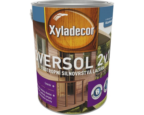 Lazúra na drevo Xyladecor Oversol lieskový orech 5 l-0