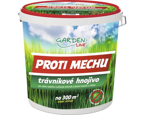 Trávnikové hnojivo Garden Line Proti machu 10 kg