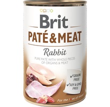 Konzerva pre psov Brit Paté & Meat Rabbit 400 g-thumb-0
