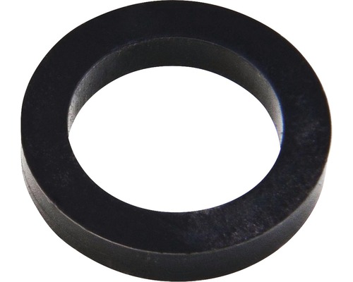 Plastová podložka Ø 10 mm čierna, 15 ks