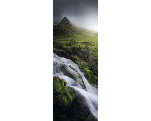 Sklenený obraz Waterfall & Volcano I 30x80 cm