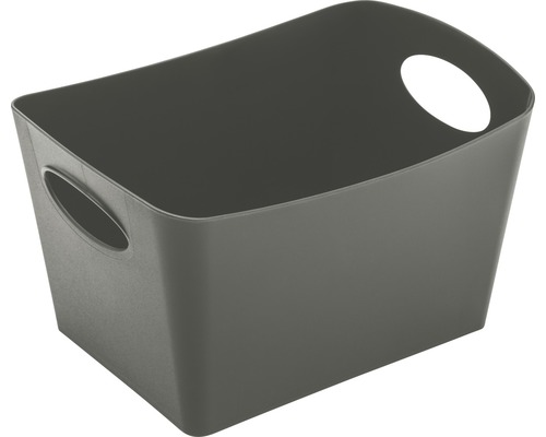 Úložný box do kúpeľne 1l sivý Boxxx S 5745665