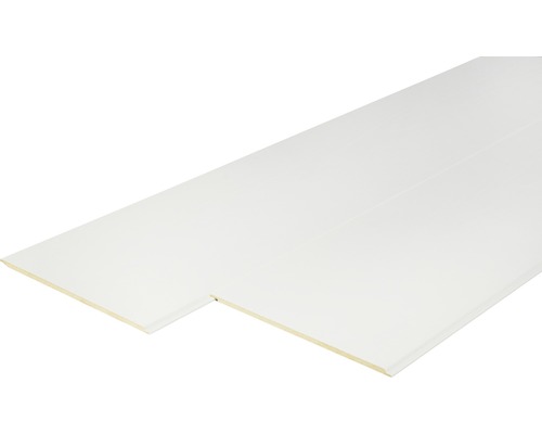 Dekoračný panel MDF 8x190x2600 mm vysoký lesk biely