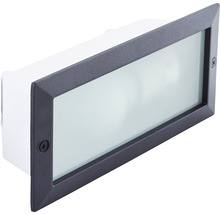Vstavané vonkajšie svietidlo Lalumi FLOSSY IP44 E27 1x25W čierne-thumb-3