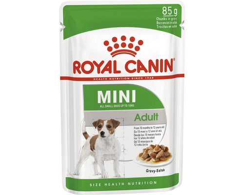 Kapsičky pre psov ROYAL CANIN Mini Adult pre dospelých psov malých plemien 1 balenie 12x85 g