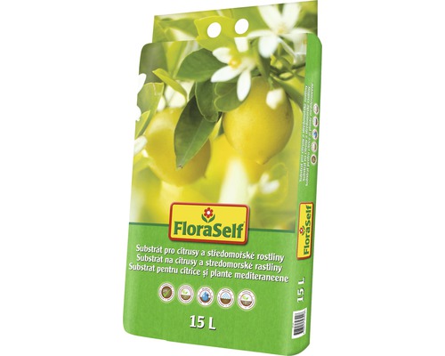 Substrát pre citrusy FloraSelf 15 l