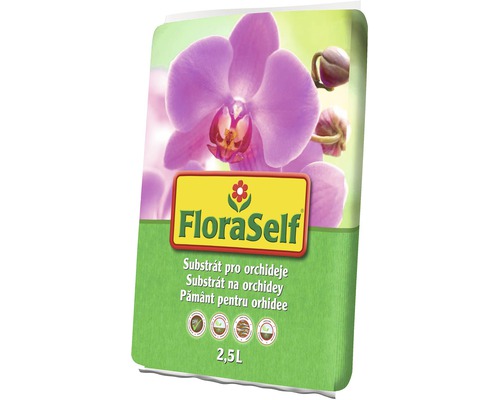 Substrát na orchidey FloraSelf 2,5 l