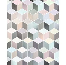 Fototapeta vliesová Cubes Pastel, motív geometrický-thumb-0
