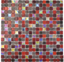 Sklenená mozaika GM MRY 200 29,5x29,5 cm hnedá/červená-thumb-0