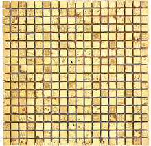Mozaika z prírodného kameňa XAM 47 30x30 cm zlatá-thumb-0