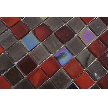 Sklenená mozaika GM MRY 200 29,5x29,5 cm hnedá/červená-thumb-3