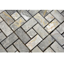Mozaika z prírodného kameňa XNM BS11 30,5x30,5 cm sivá-thumb-3