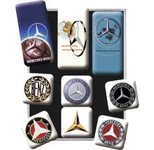 Magnetky Mercedes-Benz sada 9 ks-thumb-1