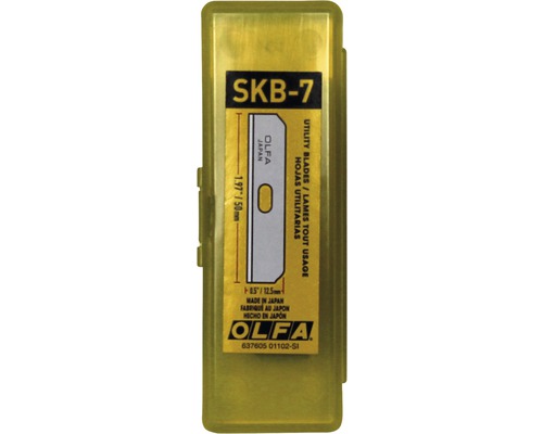 Náhradná čepeľ noža Olfa SKB-7/10B, 10 ks