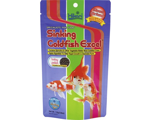 Krmivo pre cichlidy Hikari Sinking Goldfish Excel 110 g