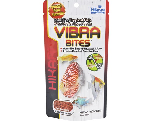 Krmivo pre ryby Hikari Vibra Bites 73 g