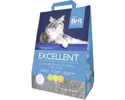 Podstielka pre mačky Brit Fresh for Cats Excellent 10 kg-0