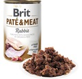 Konzerva pre psov Brit Paté & Meat Rabbit 800 g