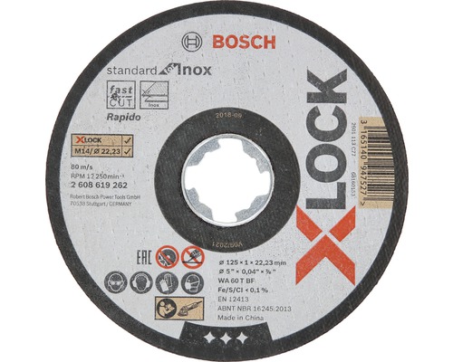 Pílový kotúč Bosch X-LOCK 125x1,0