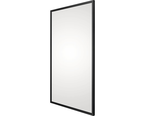 Zrkadlo do kúpeľne 65x60 cm čierne