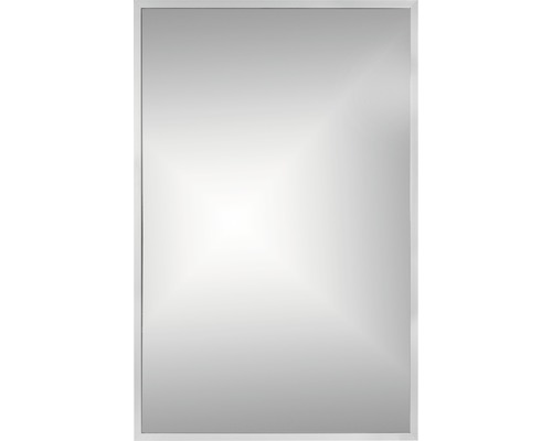 Zrkadlo do kúpeľne 65x60 cm strieborné