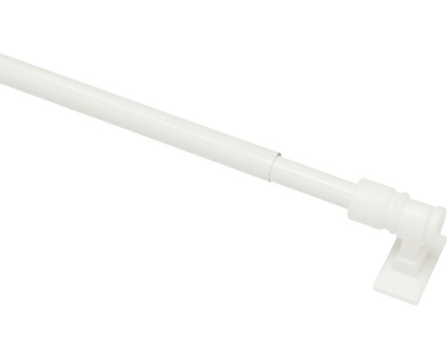 Kaviarenská tyč roztiahnuteľná 12mm 135-225cm biela