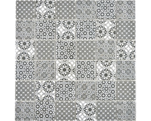 Keramická mozaika CD CL48S štvorec Classico 29,7x29,7 cm čierna-0
