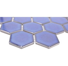 Keramická mozaika HX560 šesťuholník uni kobaltovo modrá lesklá-thumb-1