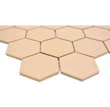 Keramická mozaika HX AT57 šesťuholník uni okrová oranžová R1-thumb-1