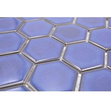 Keramická mozaika HX560 šesťuholník uni kobaltovo modrá lesklá-thumb-2
