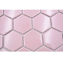 Keramická mozaika HX520 šesťuholník uni staroružová lesklá-thumb-3
