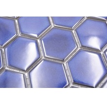 Keramická mozaika HX560 šesťuholník uni kobaltovo modrá lesklá-thumb-3