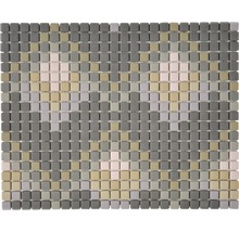 Sklenená mozaika Cuba MC6 31x24,60 cm sivá matná-thumb-0