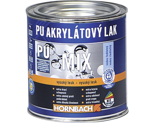 Mix PU Akrylátový lak 375ml lesk C-0