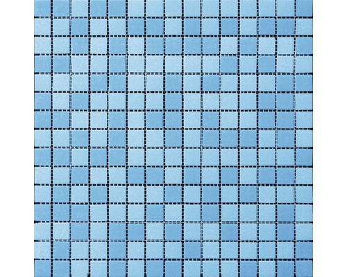 Mozaika sklenená HBR002 mix svetlo modrá a modrá 30,5x32,5 cm-0